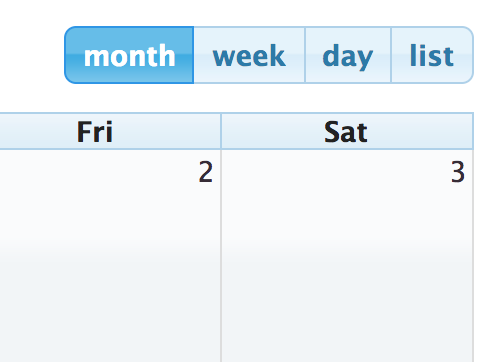 Screenshot: jQuery UI theme